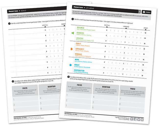 Prioritizer Printable